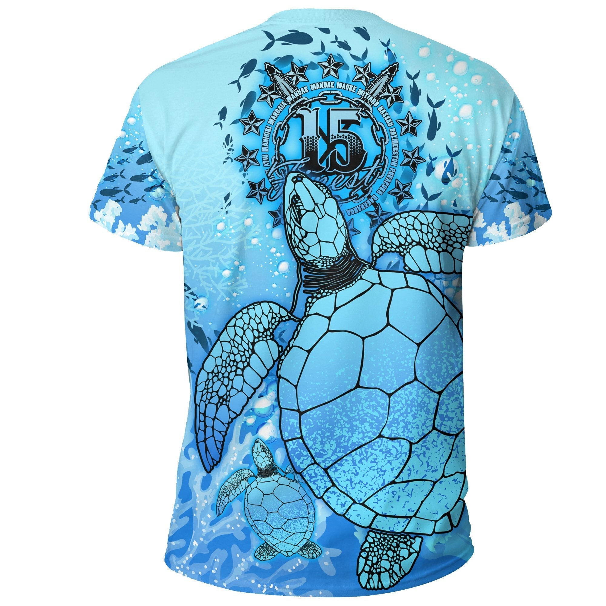 Cook Islands T shirt Ocean Life (Women's/Men's) - Vibe Hoodie Shop