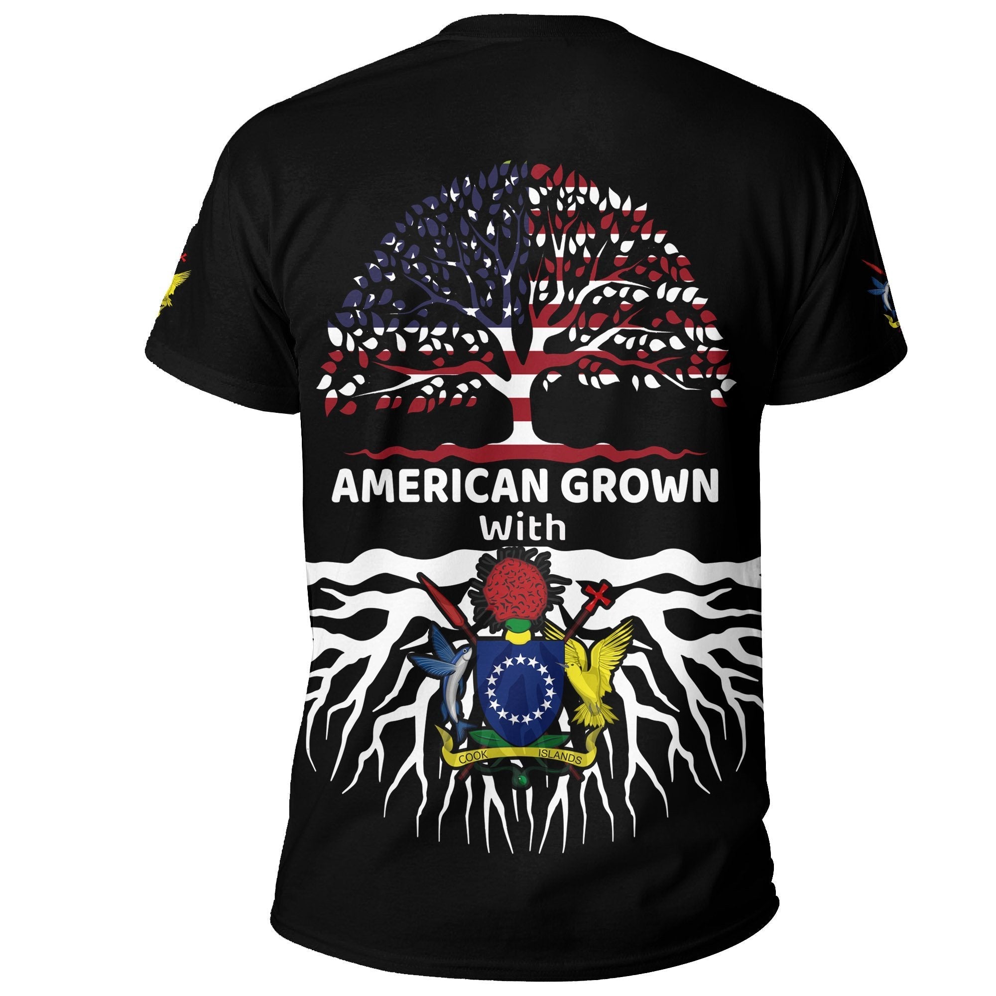 Cook Islands T shirt - American Roots - Vibe Hoodie Shop