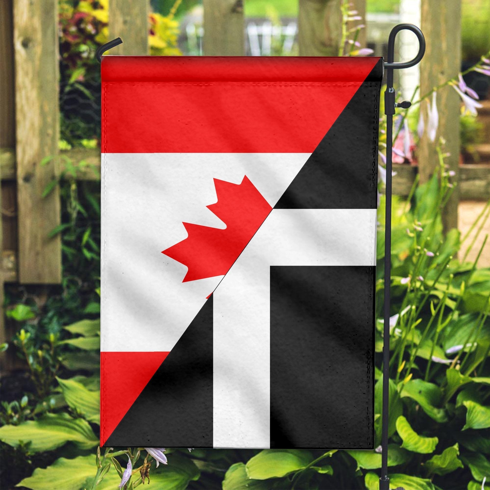 Canada Flag With Cornwall Flag - Vibe Hoodie Shop