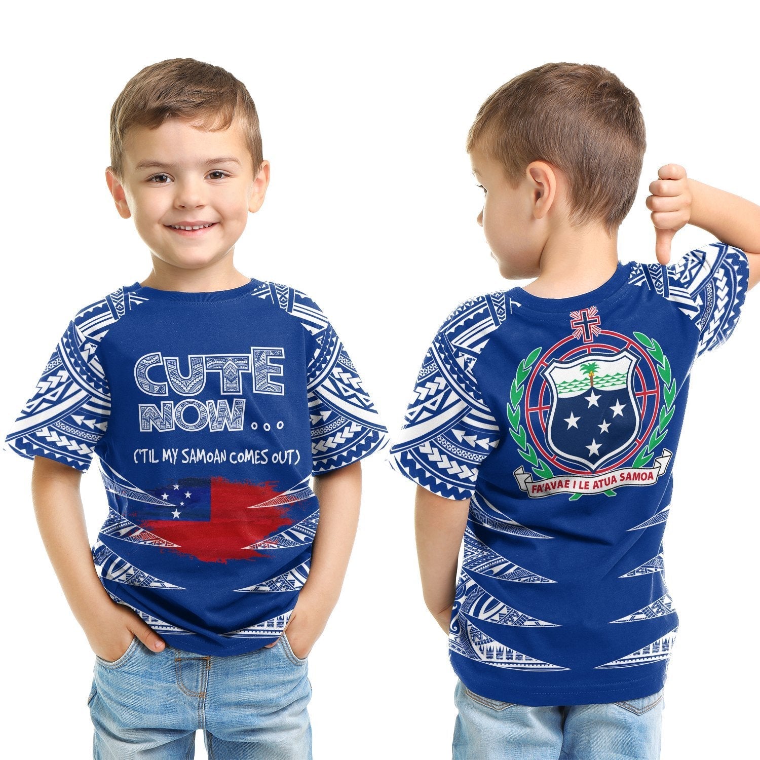 Vibe Hoodie Samoa T shirt - Cute Now 'Til My Samoan Comes Out - Vibe Hoodie Shop