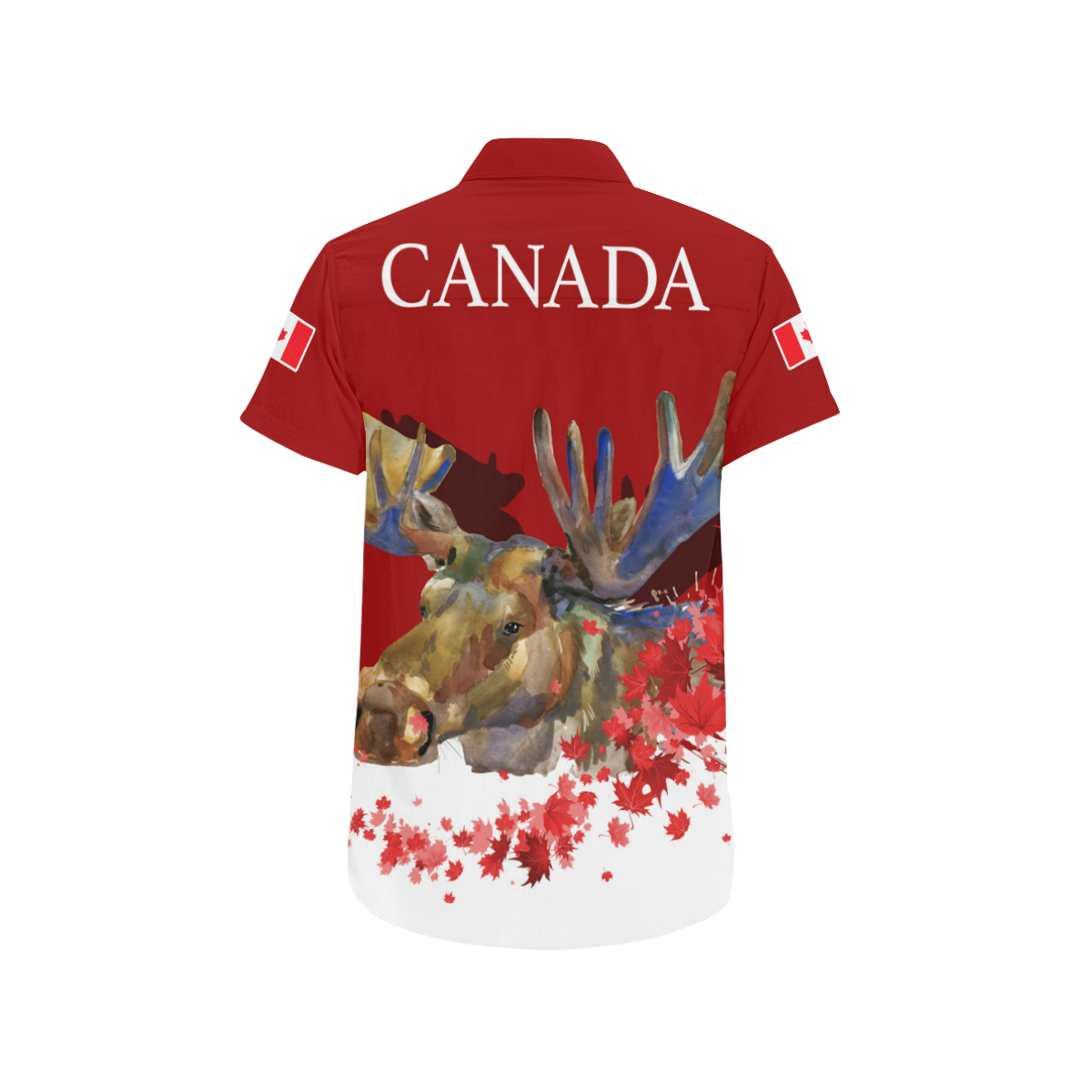 Canada Moose Maple Leaf Special ShorT shirt - Vibe Hoodie Shop