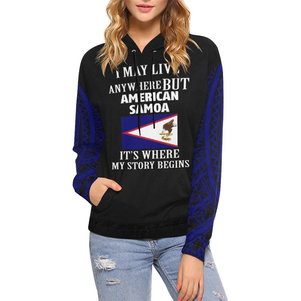 American Samoa It's Where My Story Begins Hoodie - Vibe Hoodie Shop