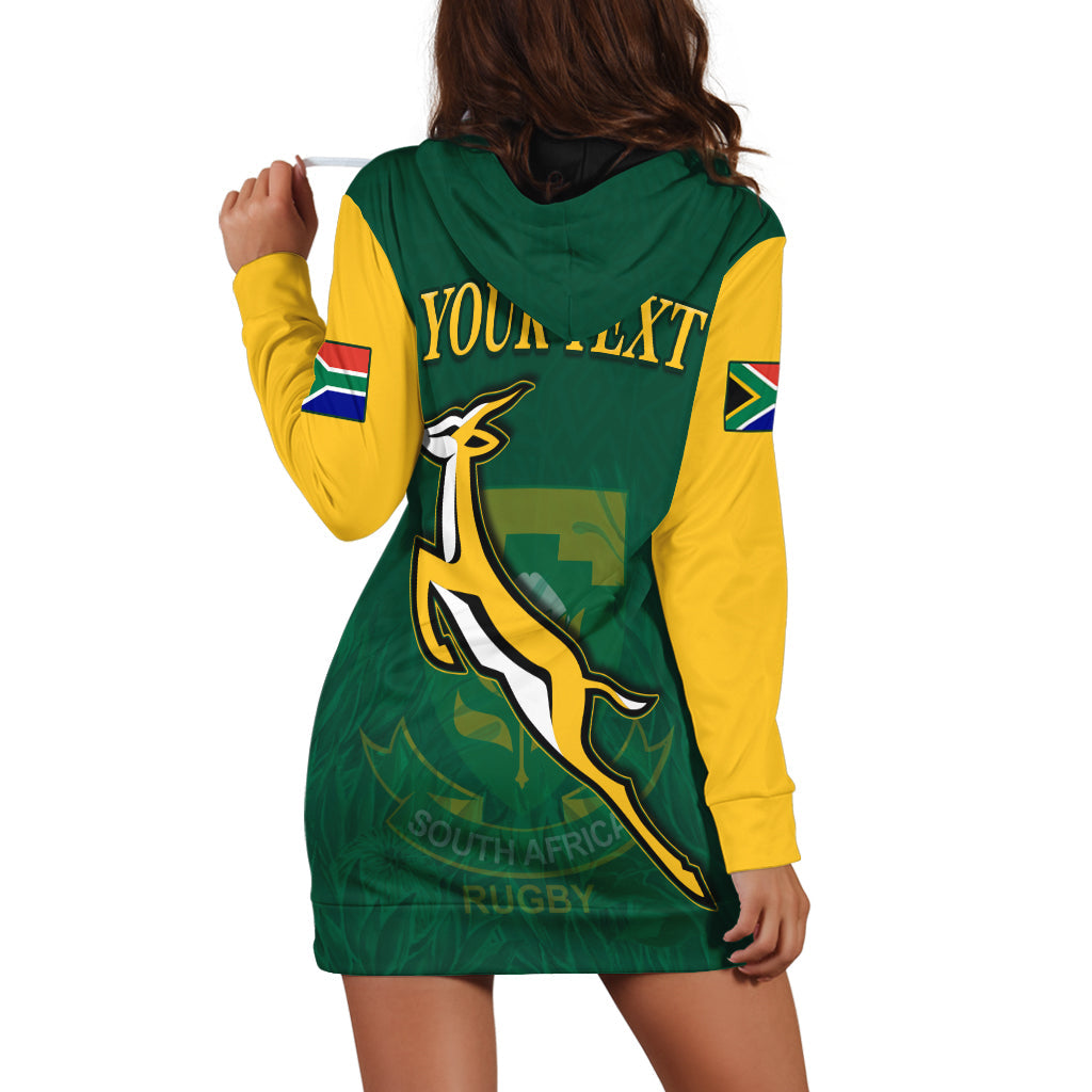 (Custom Personalised) South Africa Rugby Hoodie Dress Springboks Champion Bokke African Pattern Go Bokke - Vibe Hoodie Shop