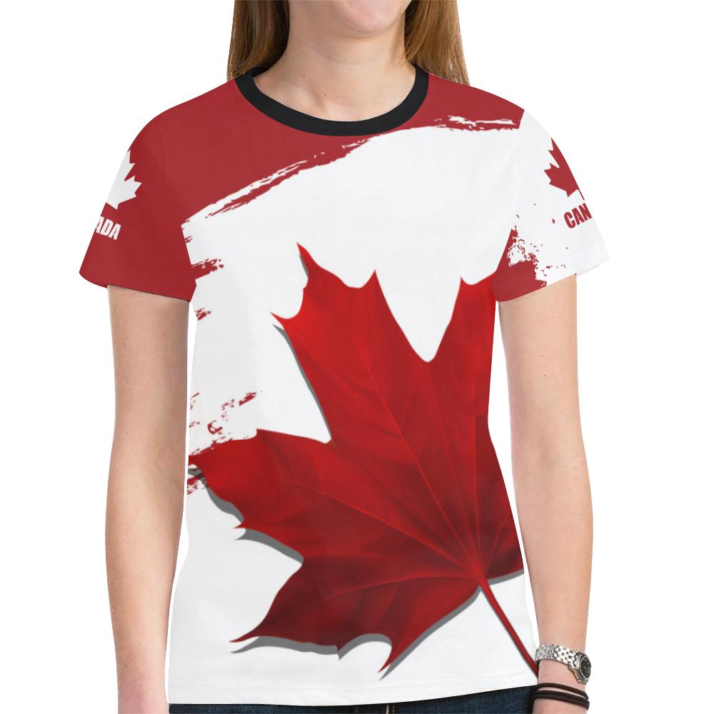 Canada Maple Leaf Spirit T shirt - Vibe Hoodie Shop