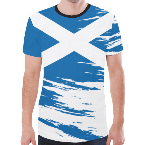 Scotland T shirt - Scottish Flag - Vibe Hoodie Shop