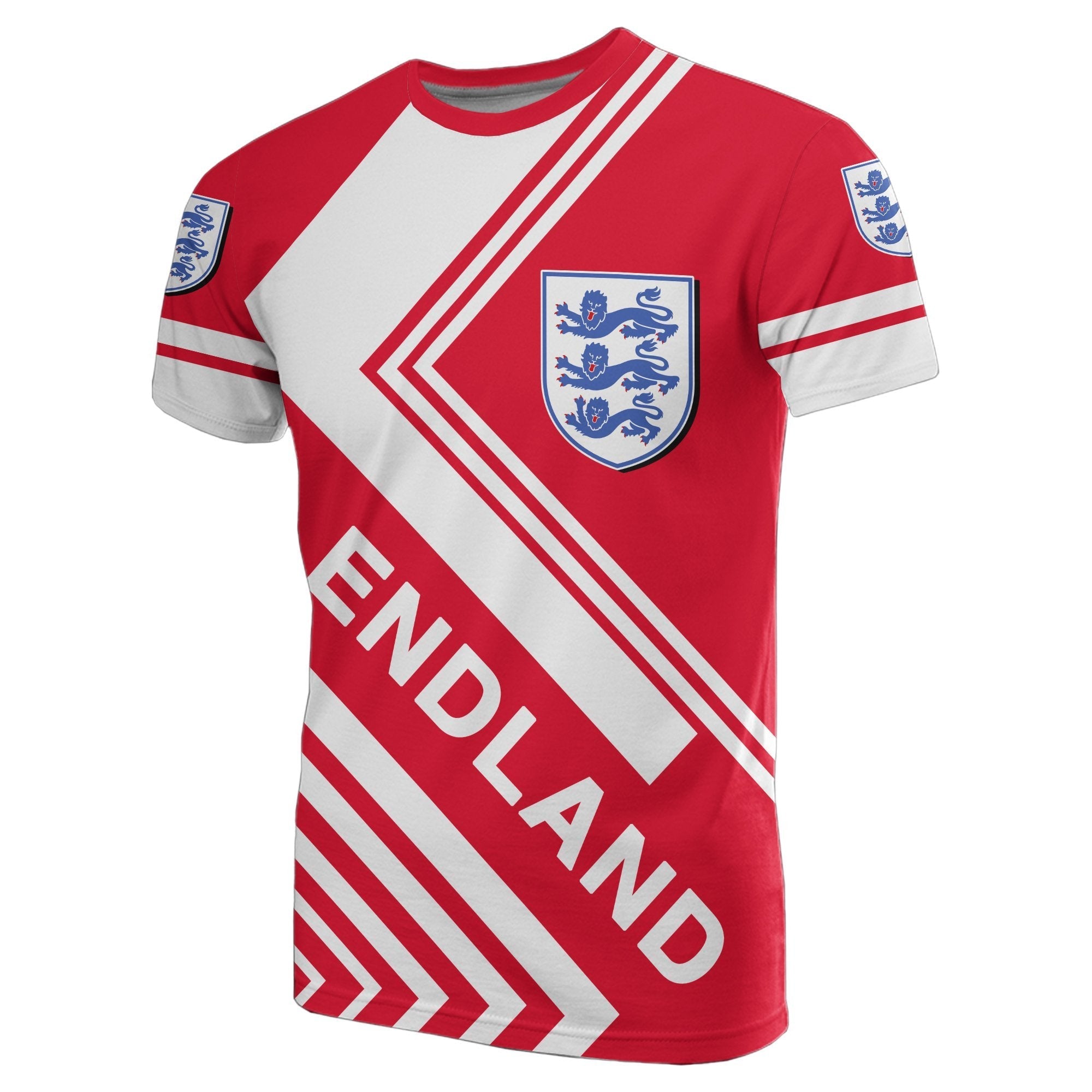 England T shirt - Flag European Nations Style - Vibe Hoodie Shop