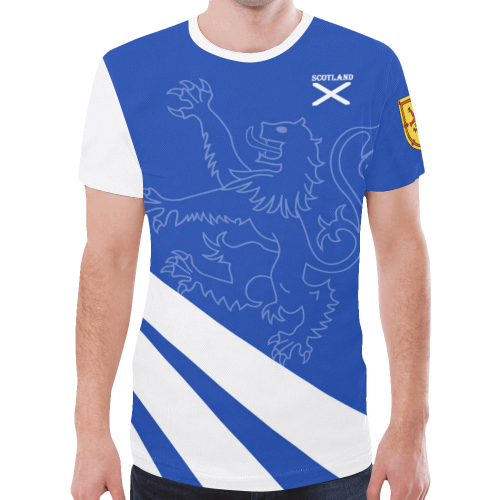 Scotland T shirt Scottish Flag And Royal Arms - Vibe Hoodie Shop