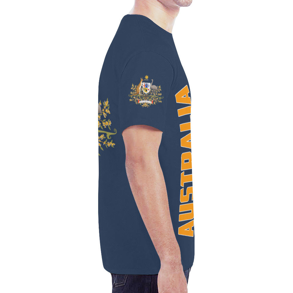 T shirts - Australian Coat Of Arms T shirt - Unisex - Vibe Hoodie Shop