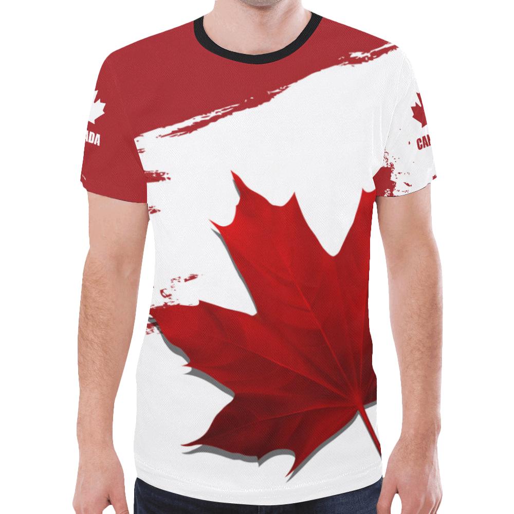 Canada Maple Leaf Spirit T shirt - Vibe Hoodie Shop