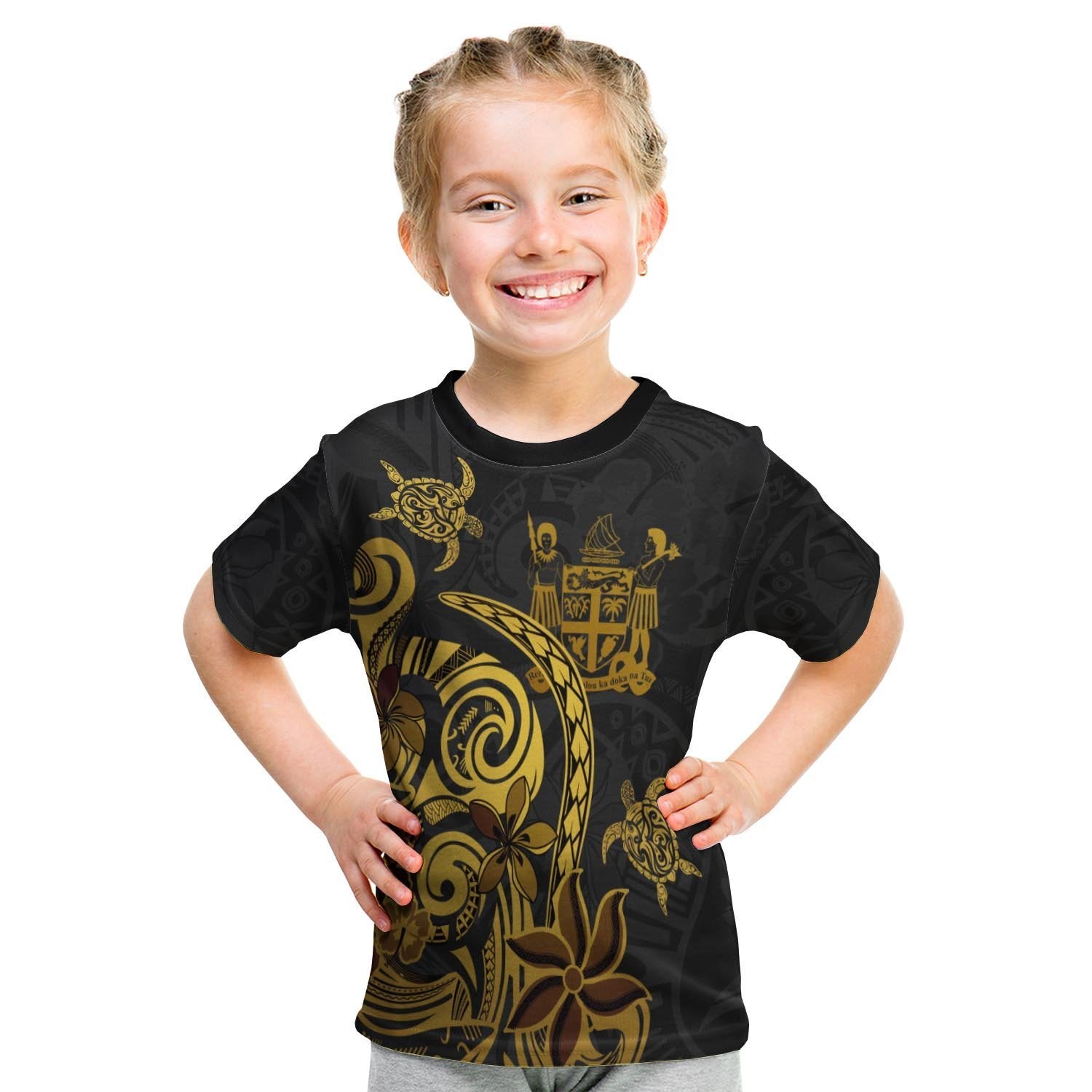 Fiji T shirt - Folk Style - Vibe Hoodie Shop
