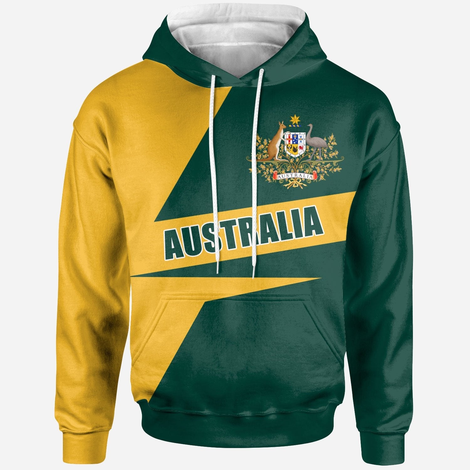 Hoodie - Australian's Pride Ver02 - Vibe Hoodie Shop