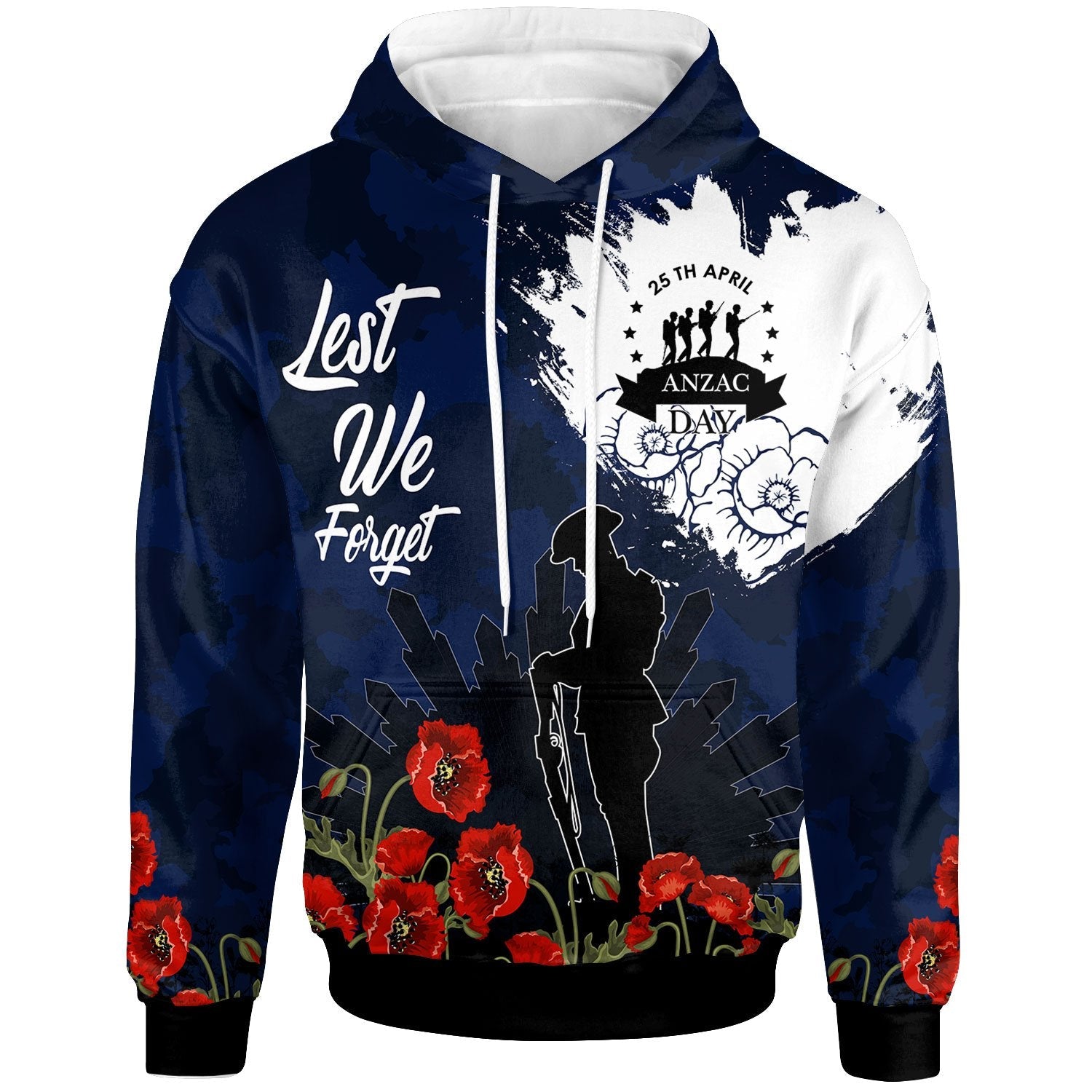 ANZAC Day Hoodie - Australia ANZAC Day 2021 - Vibe Hoodie Shop