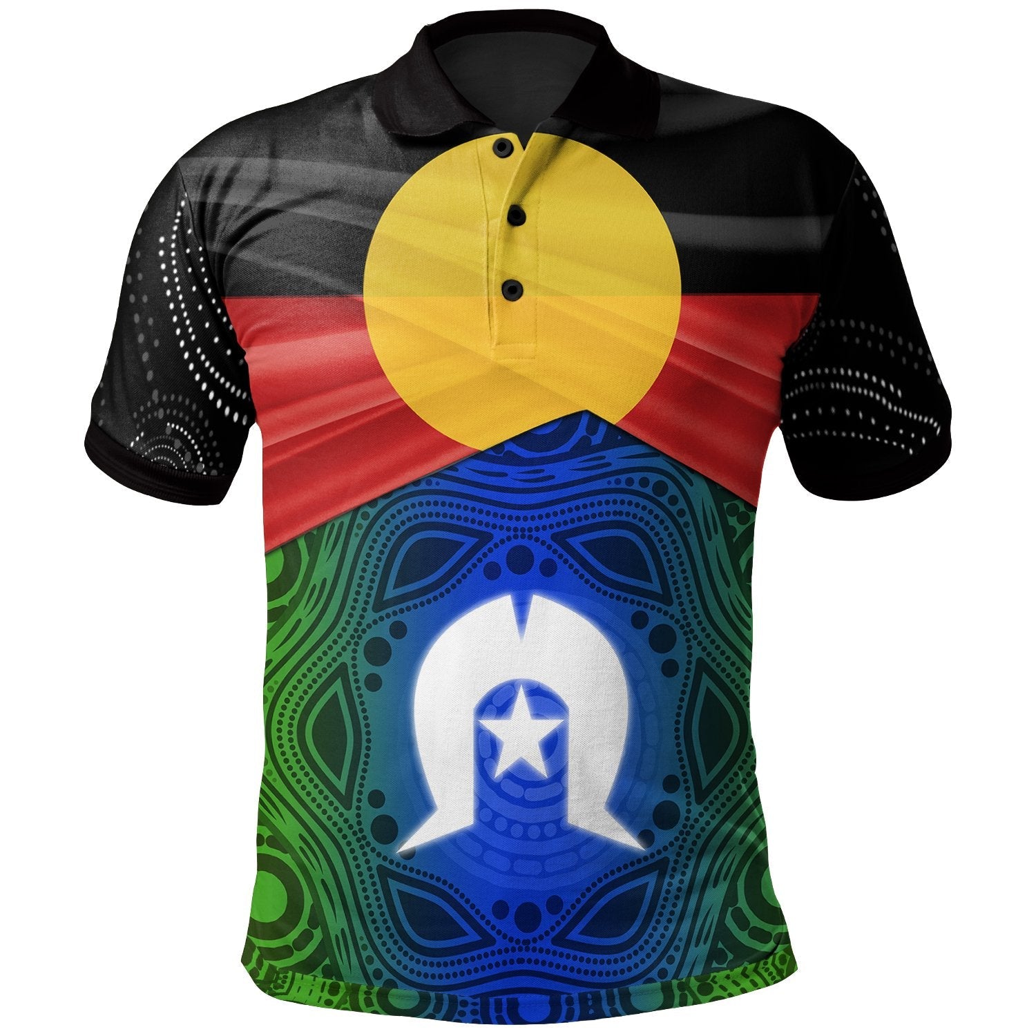 NAIDOC Polo Shirt - We Always Together - Vibe Hoodie Shop