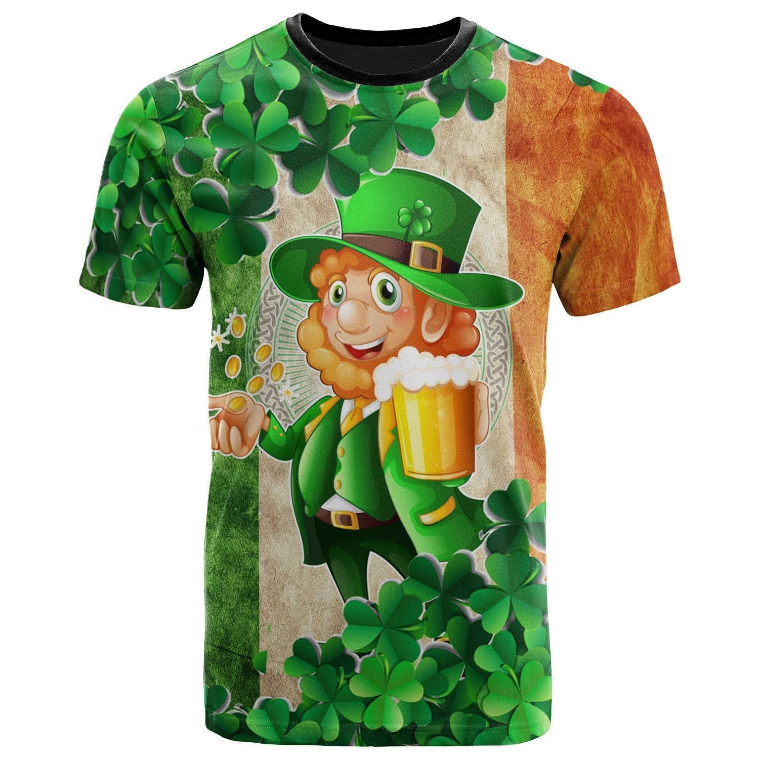 Ireland Celtic T shirt - Happy St. Patrick    s Day Ver.1 - Vibe Hoodie Shop