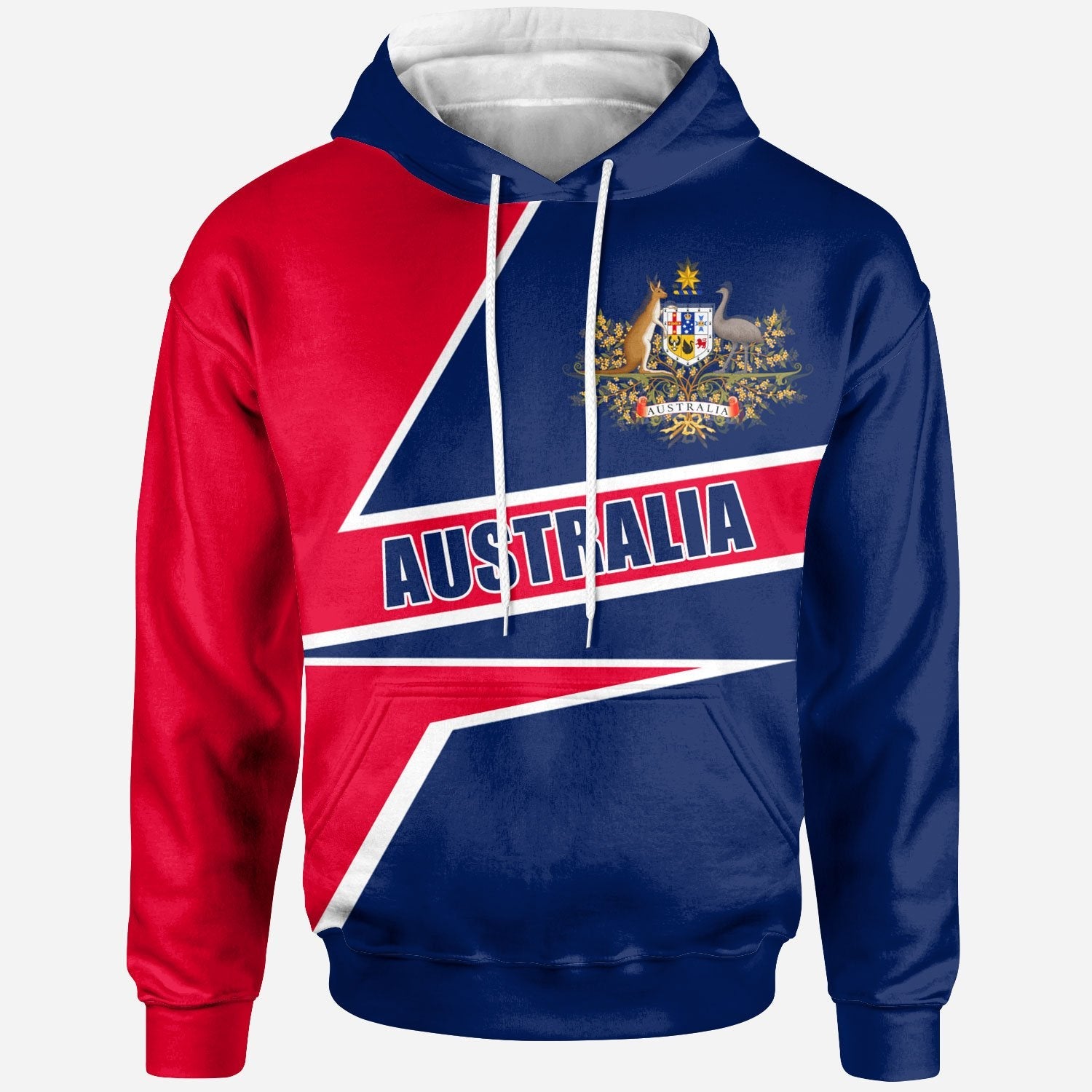 Hoodie - Australian's Pride Ver01 - Vibe Hoodie Shop