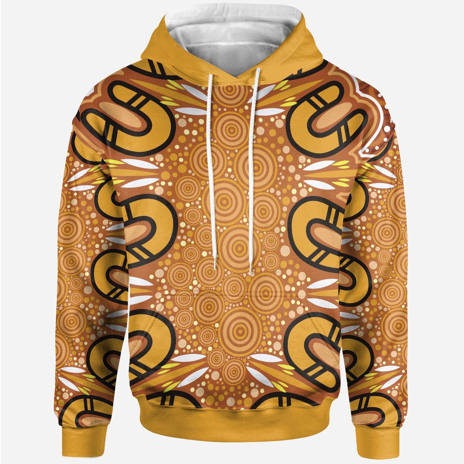 Aboriginal Hoodie - Indigenous Art Patterns Ver03 - Vibe Hoodie Shop