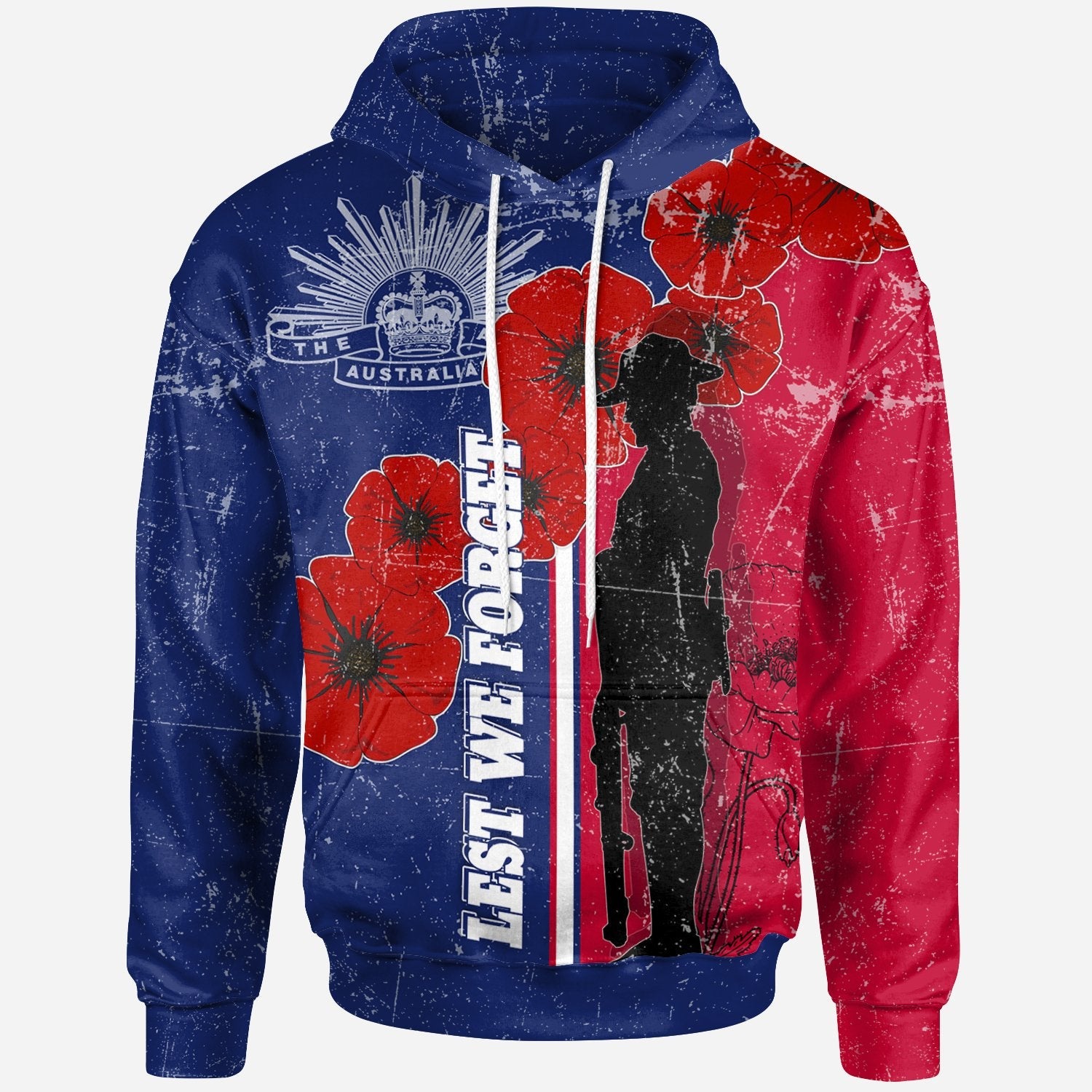 ANZAC Day Hoodie - Rememberance Day - Vibe Hoodie Shop