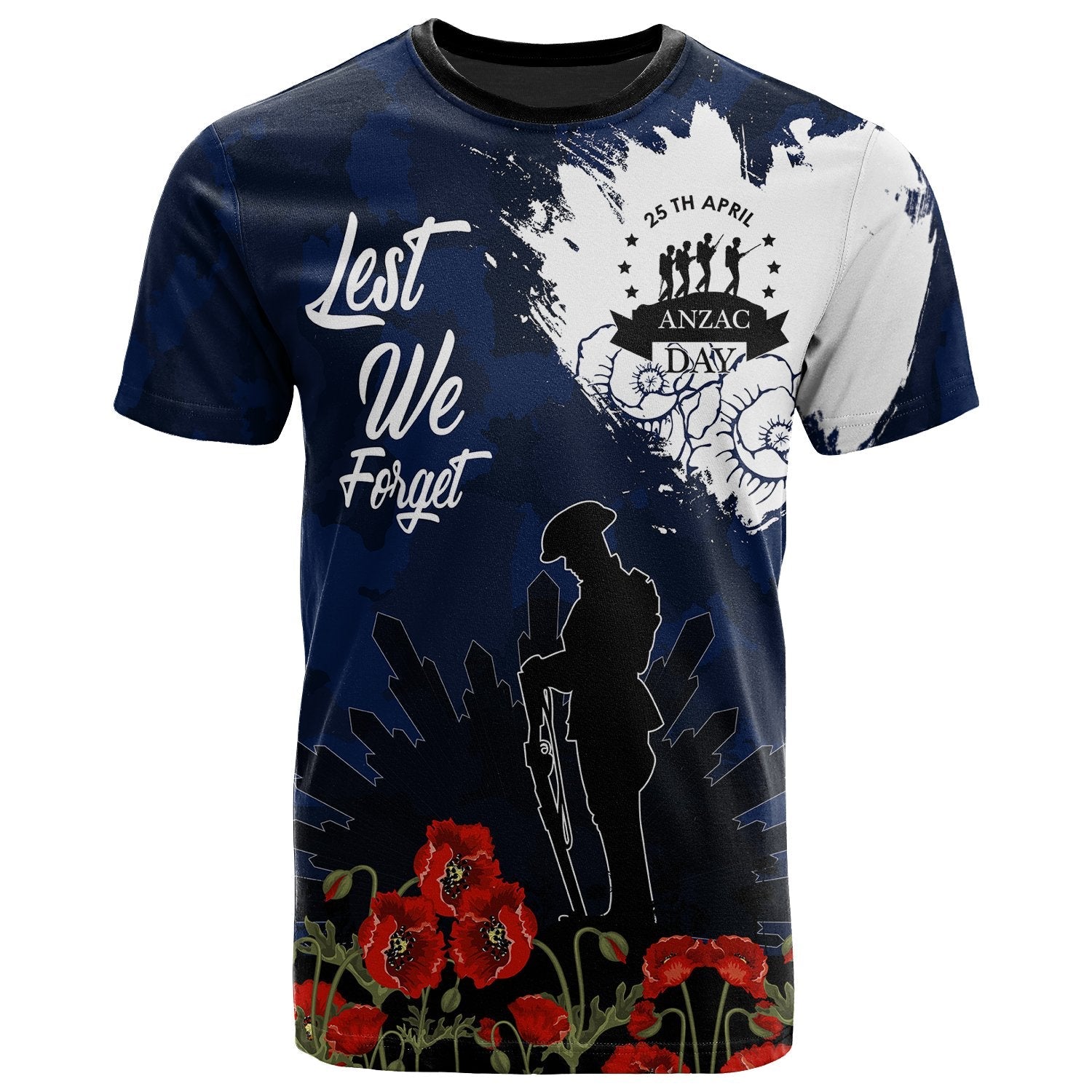 ANZAC Day T - Shirt - Australia ANZAC Day 2021 - Vibe Hoodie Shop