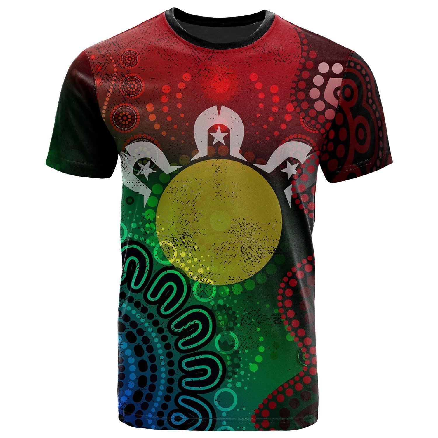 NAIDOC Week T shirt - Inspiration Of Indigenous Art - Vibe Hoodie Shop