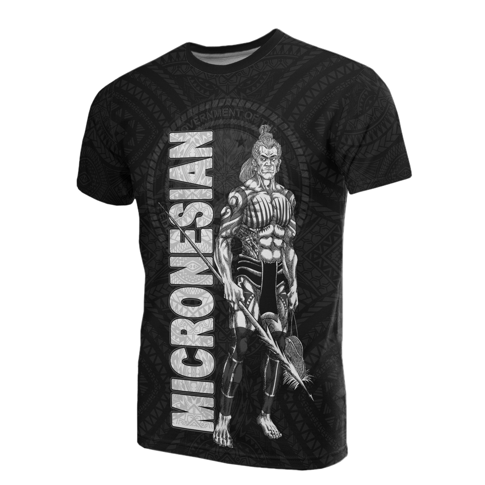 Vibe Hoodie Federated States Of Micronesia T shirt - Micronesian Warrior - Vibe Hoodie Shop