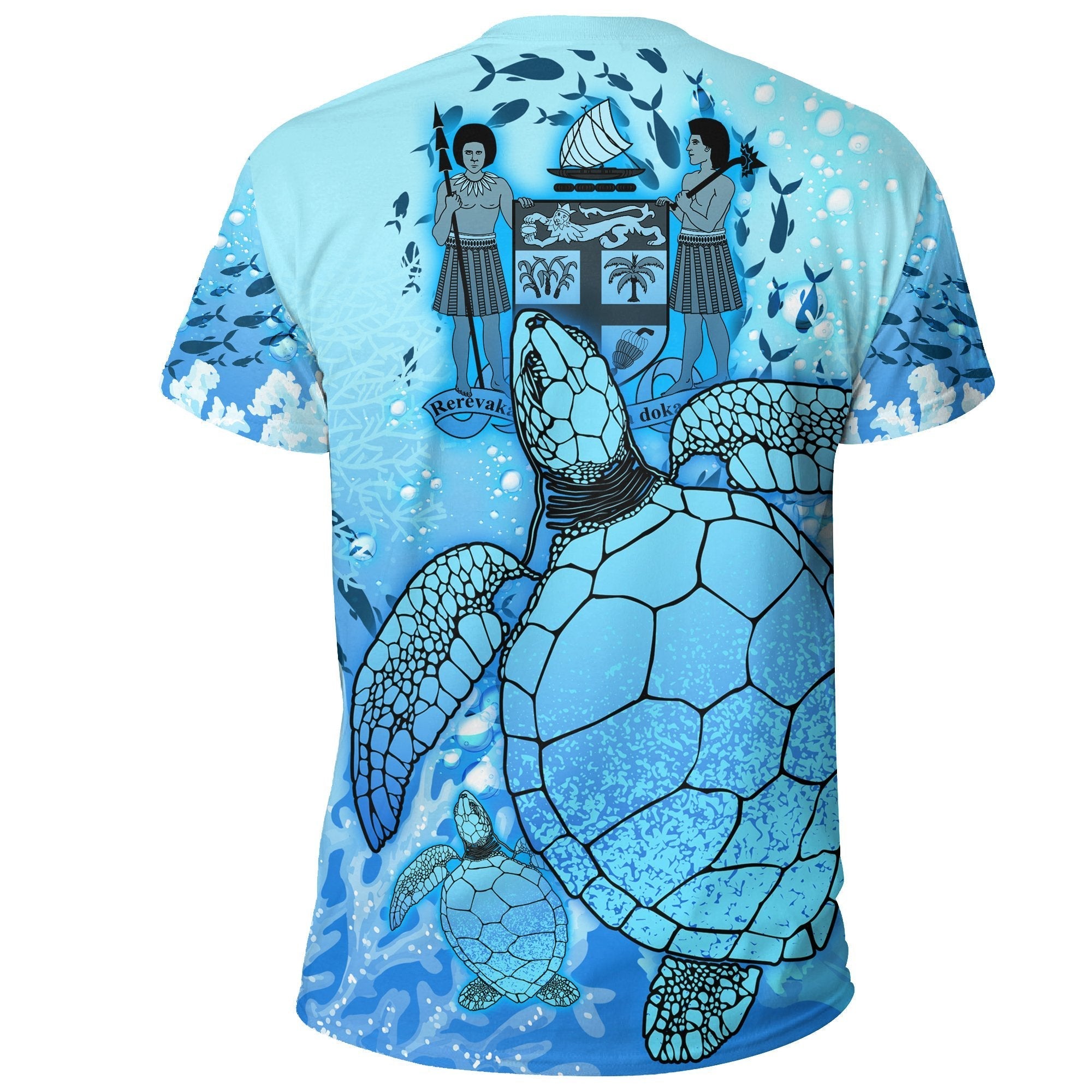 Fiji T shirt Ocean Life (Women's/Men's) - Vibe Hoodie Shop