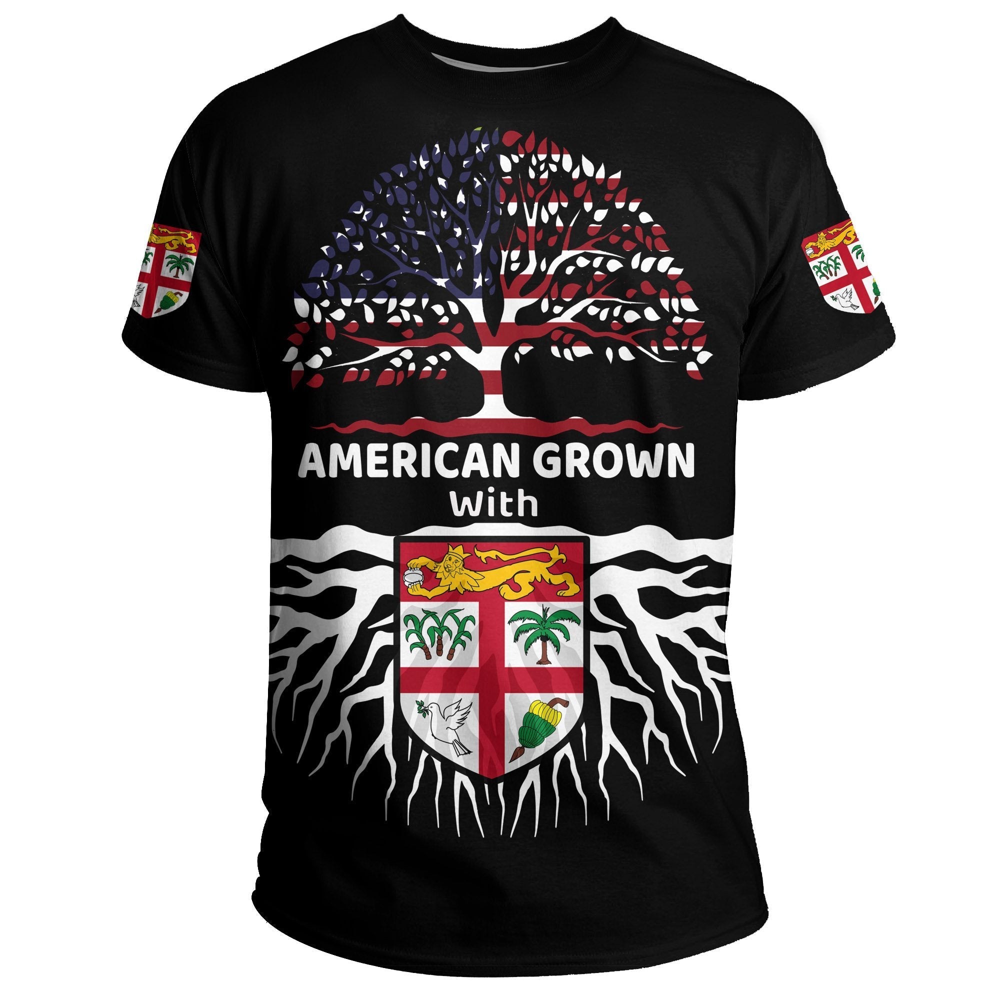 Fiji T shirt - American Roots - Vibe Hoodie Shop