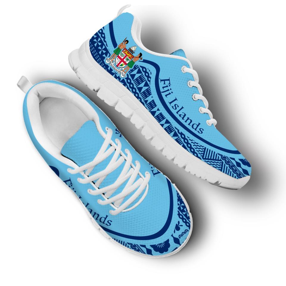 Fiji Islands Wave Sneakers Blue Color - Vibe Hoodie Shop