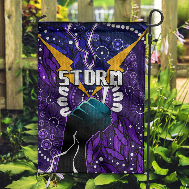 Storm Rugby Flag Indigenous With Thunder Go Storm - Vibe Hoodie Shop