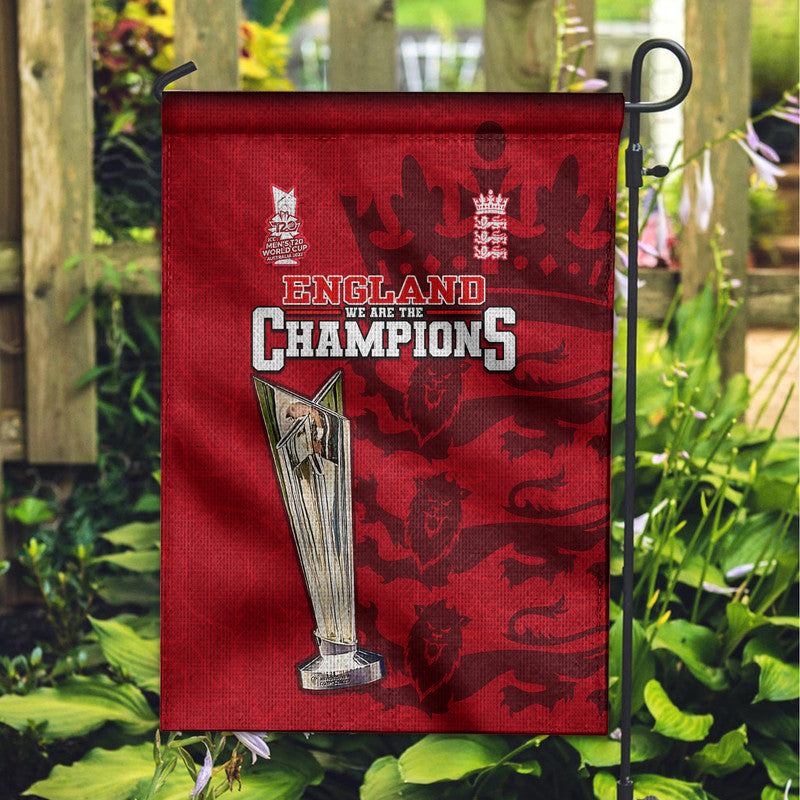 England Lions Cricket Champions Men's T20 World Cup 2022 Flag - Vibe Hoodie Shop