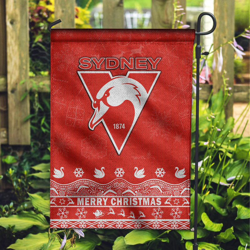 Sydney Swans Unique Winter Season Flag Swans Merry Christmas No2 - Vibe Hoodie Shop