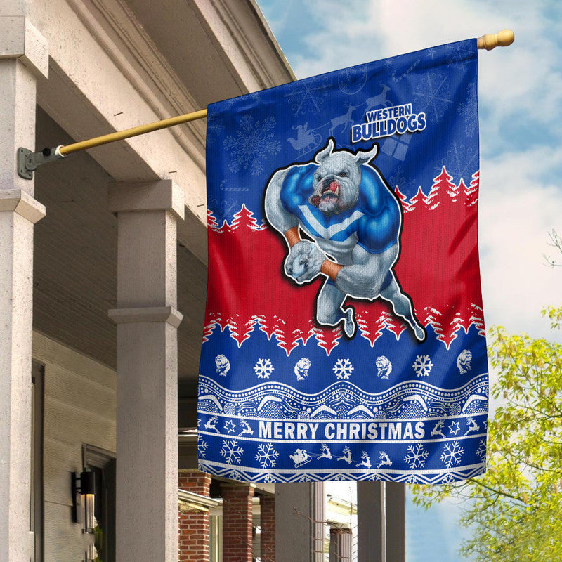 Bulldogs Unique Winter Season Flag Dogs Merry Christmas No1 - Vibe Hoodie Shop