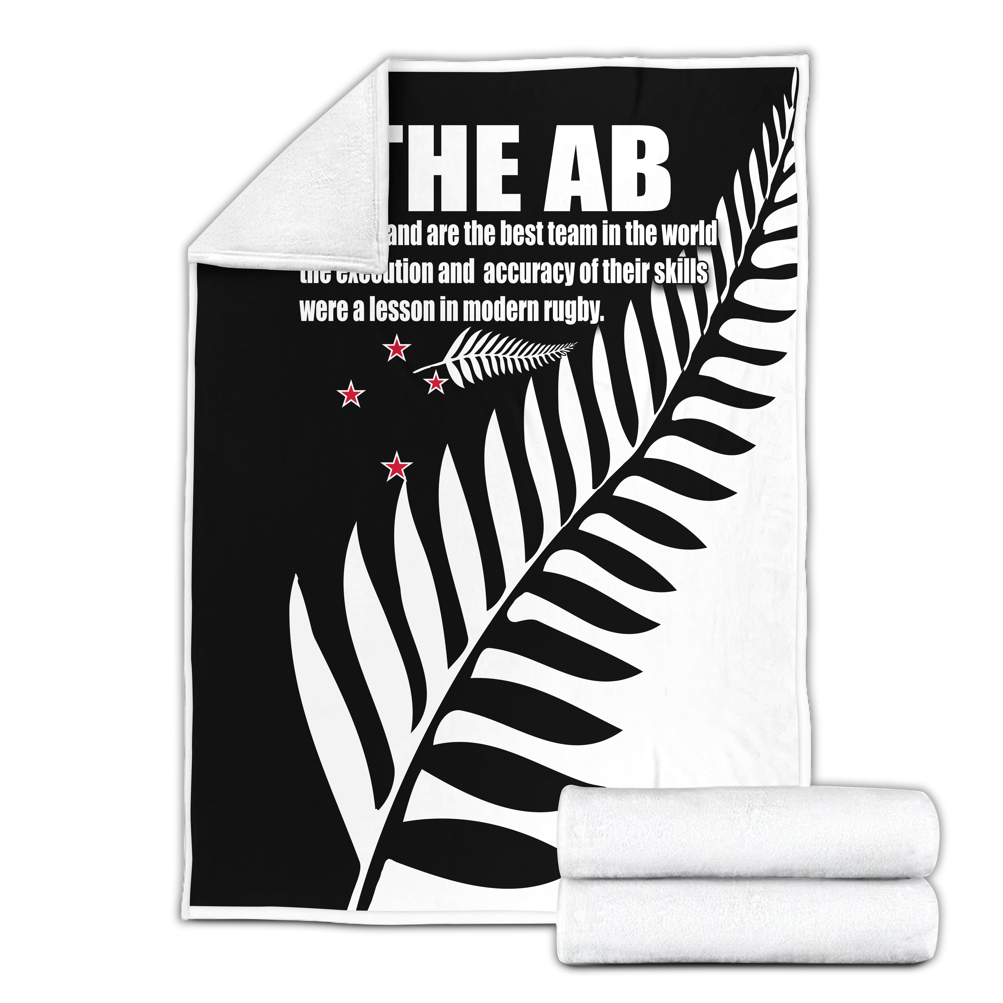 New Zealand Rugby Blanket The AB - The Best Team - LT20 - Vibe Hoodie Shop