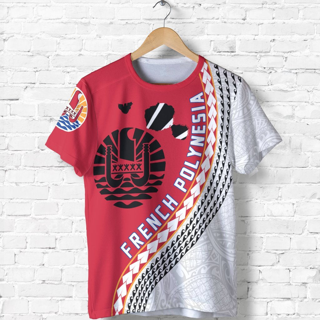 French Polynesia Map T shirt Generation Iv - Vibe Hoodie Shop