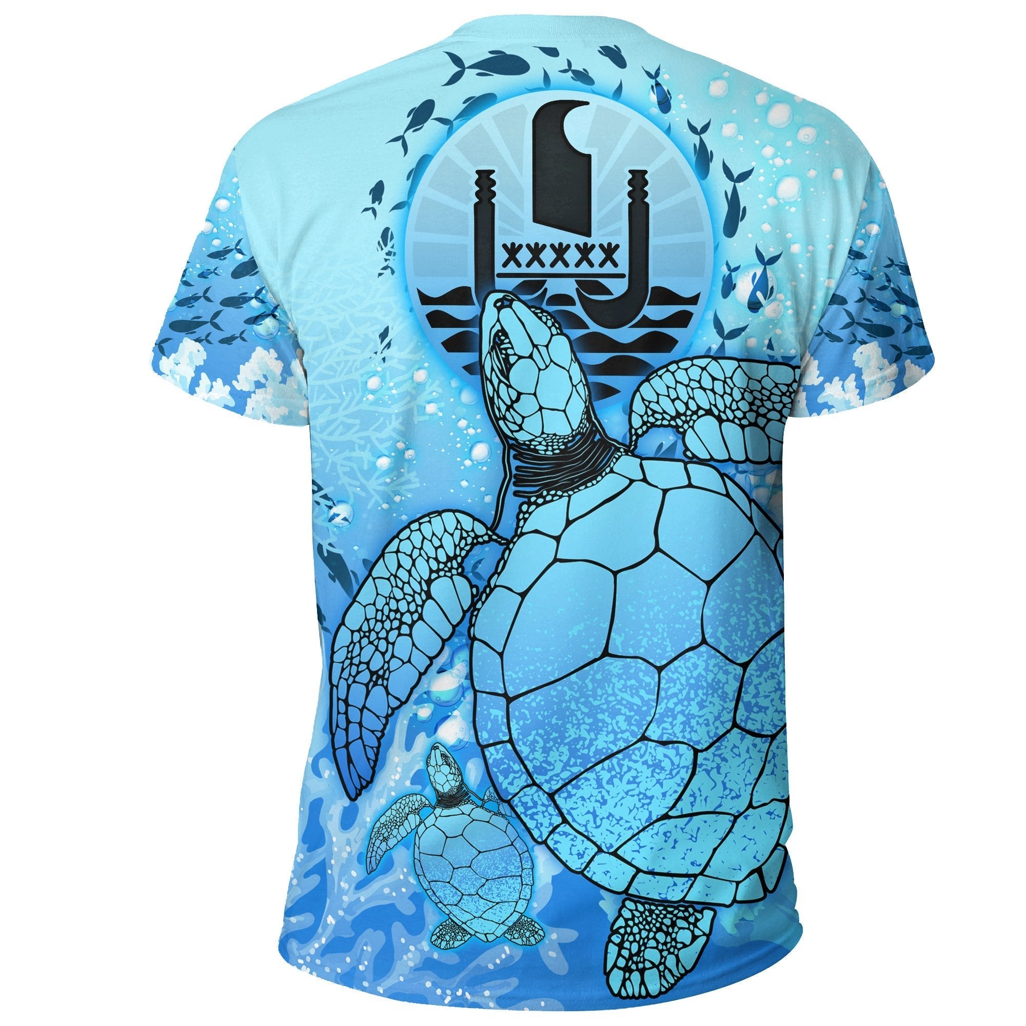 French Polynesia T shirt Ocean Life (Women's/Men's) - Vibe Hoodie Shop