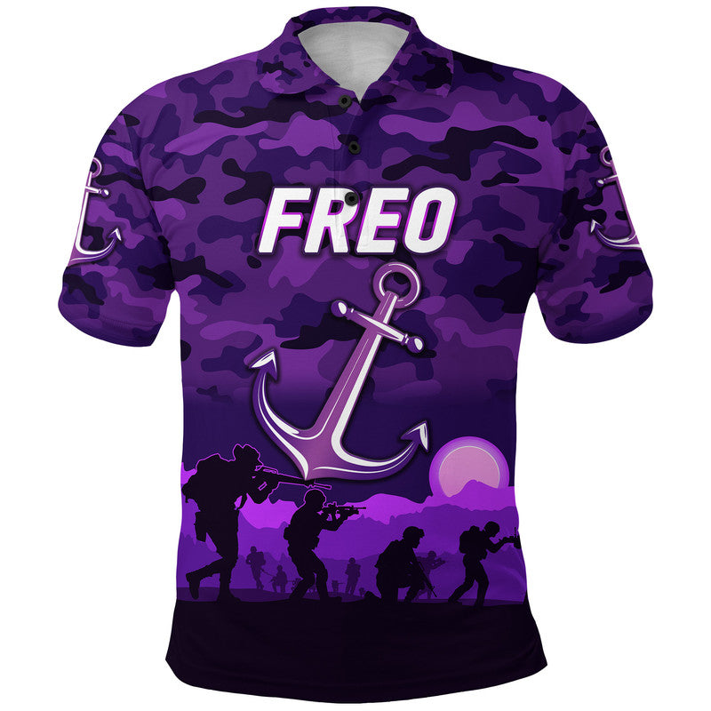 Fremantle Dockers ANZAC Polo Shirt Freo Simple Style - Vibe Hoodie Shop