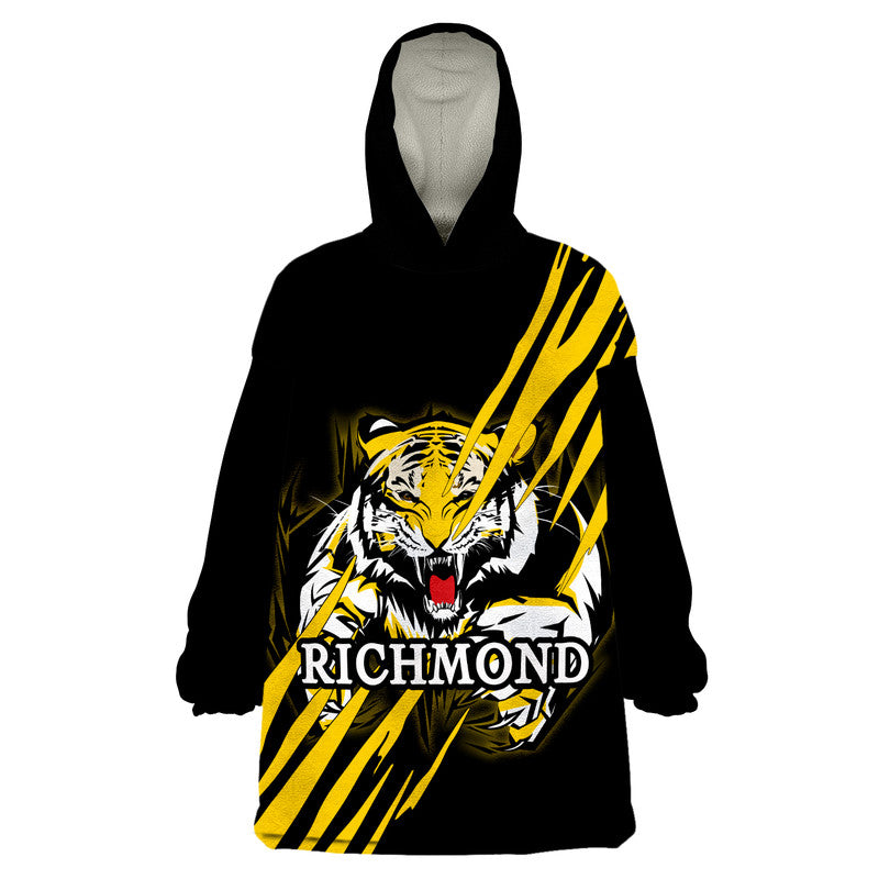 Australian Football League-Richmond Wearable Blanket Hoodie - Vibe Hoodie Shop