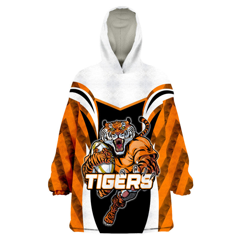 Tigers Rugby Wearable Blanket Hoodie Vibe - Vibe Hoodie Shop