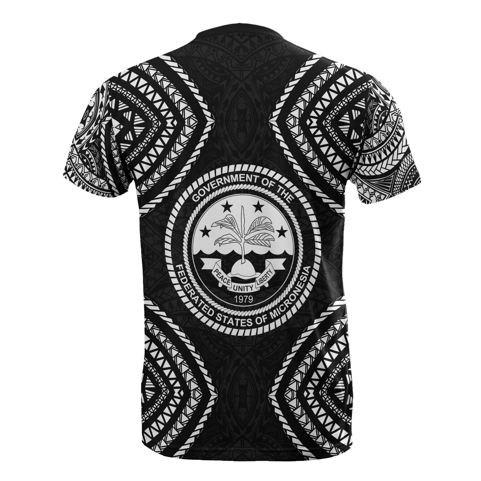 Vibe Hoodie Federated States Of Micronesia T shirt Black Warrior Style - Vibe Hoodie Shop