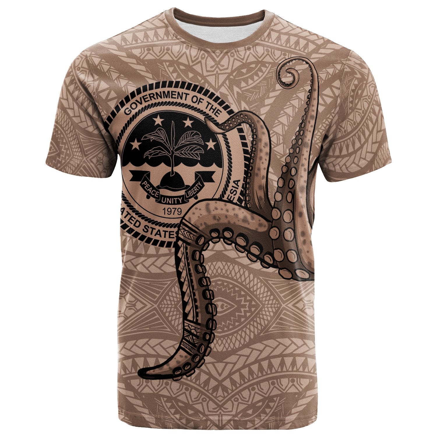 Vibe Hoodie Federated States Of Micronesia T shirt - Micronesia Octopus Tentacle - Vibe Hoodie Shop