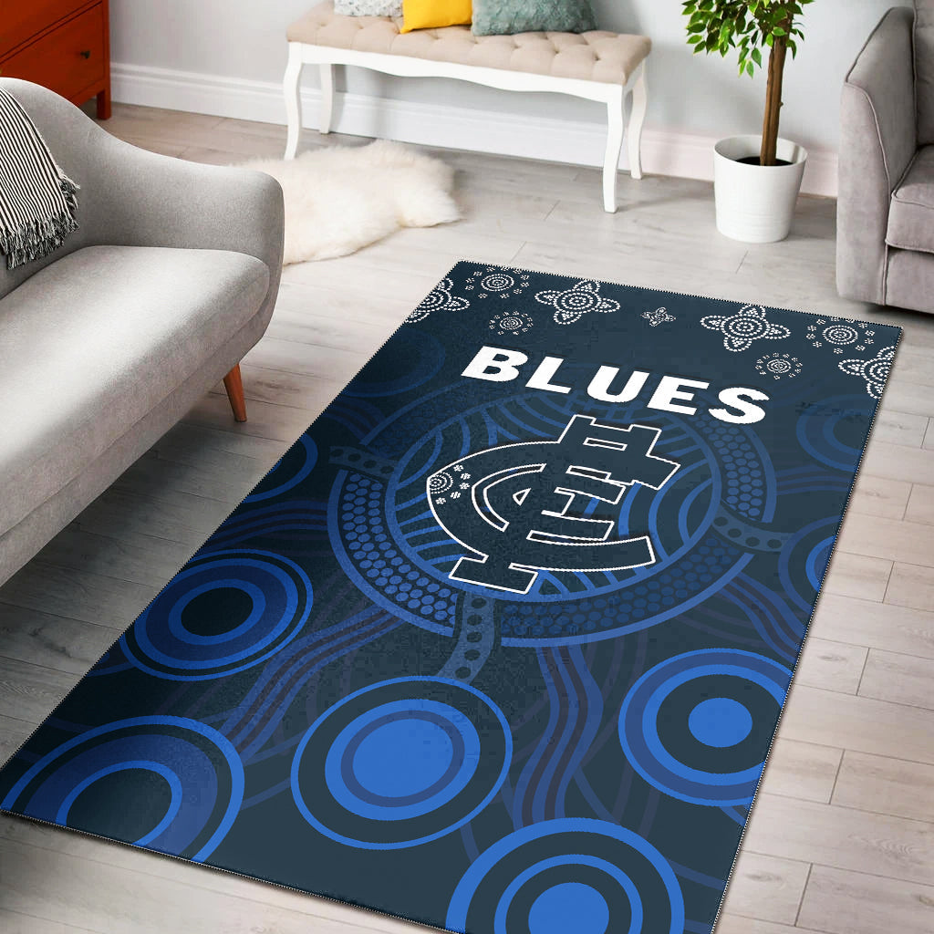 Blues Indigenous Area Rug 2021 Football Season - Vibe Hoodie Shop