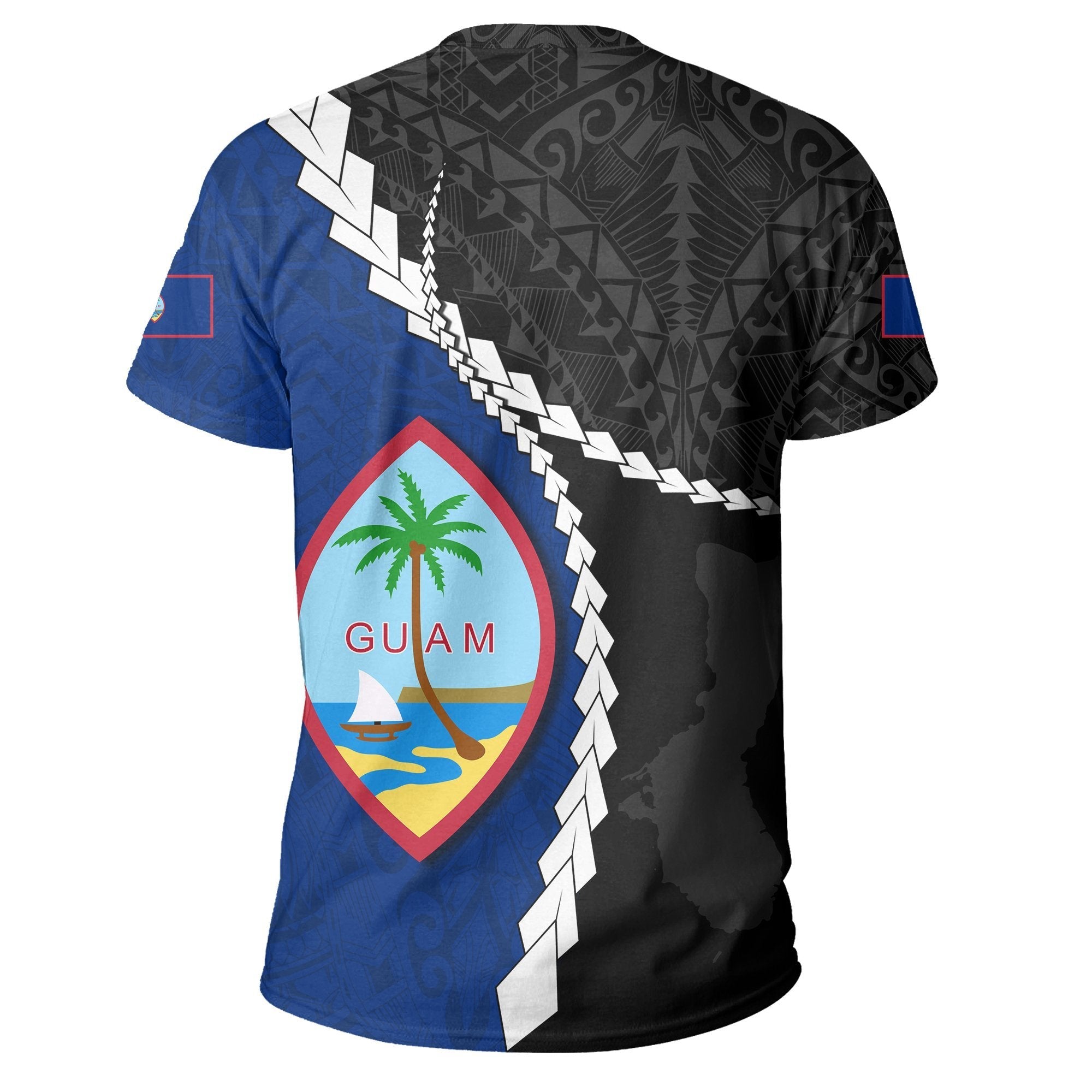 Guam Tribal T shirt - Vibe Hoodie Shop