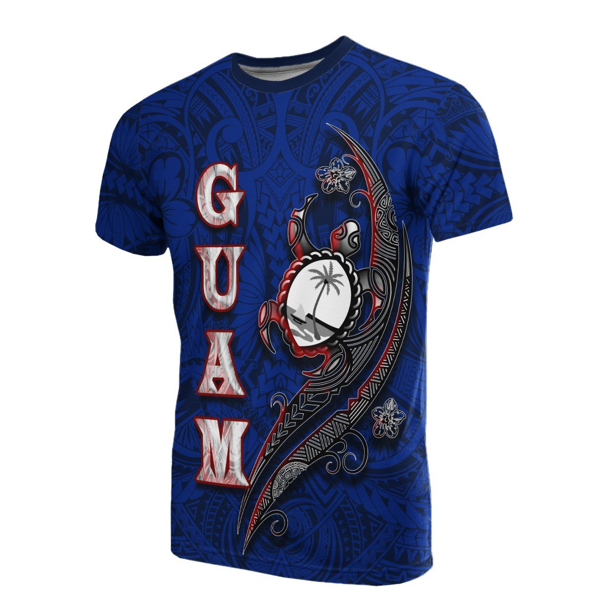Vibe Hoodie Guam T shirt - Turtle Waving - Vibe Hoodie Shop