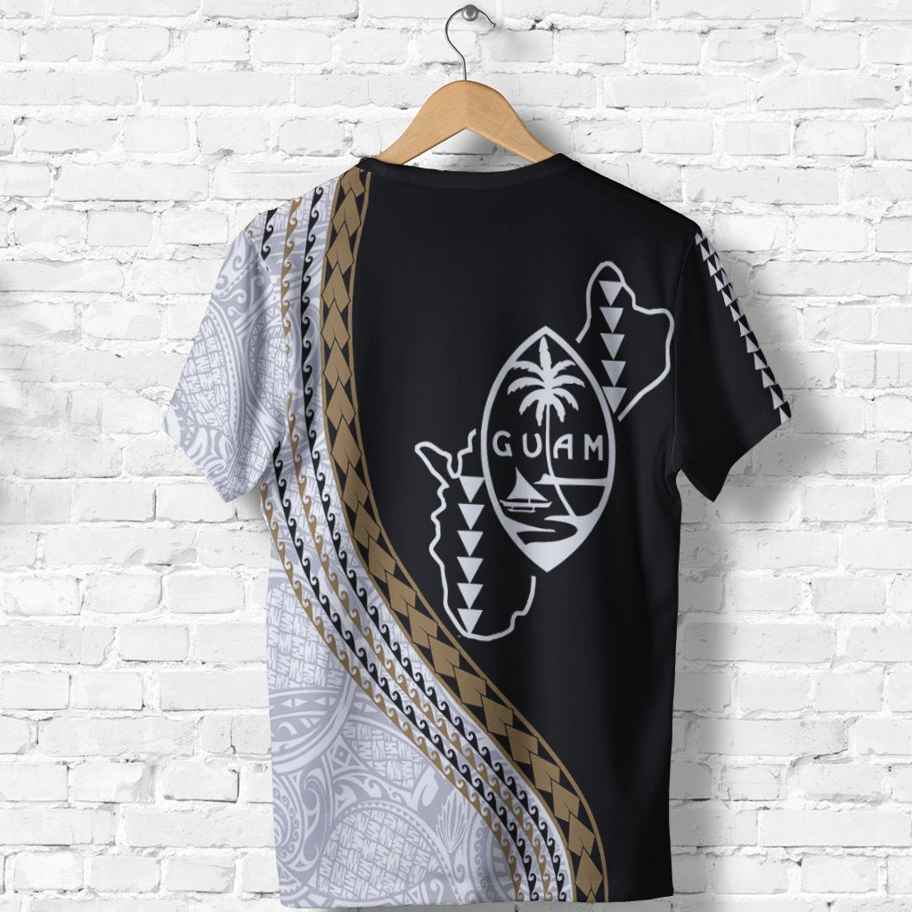 Guam Map T shirt Generation Iv Black White - Vibe Hoodie Shop