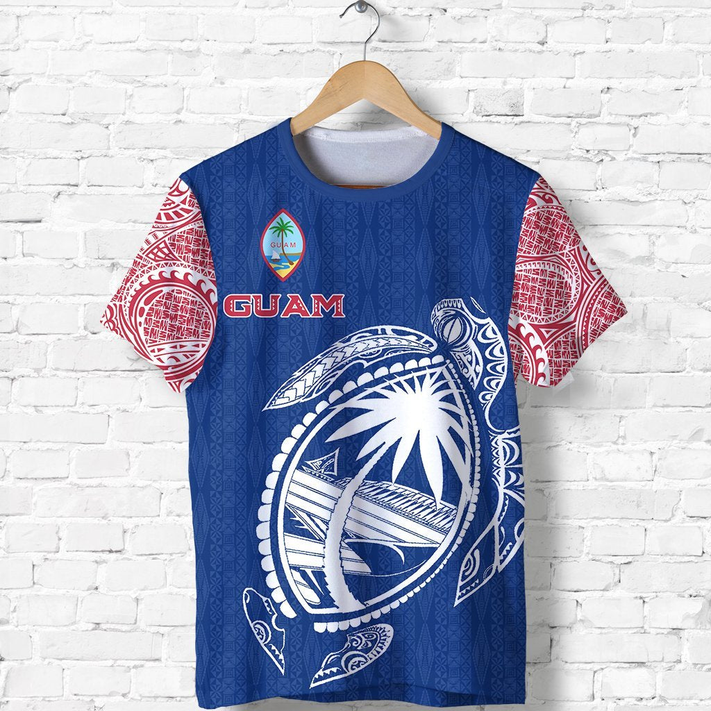Guam Polynesian T shirt Turtle - Vibe Hoodie Shop