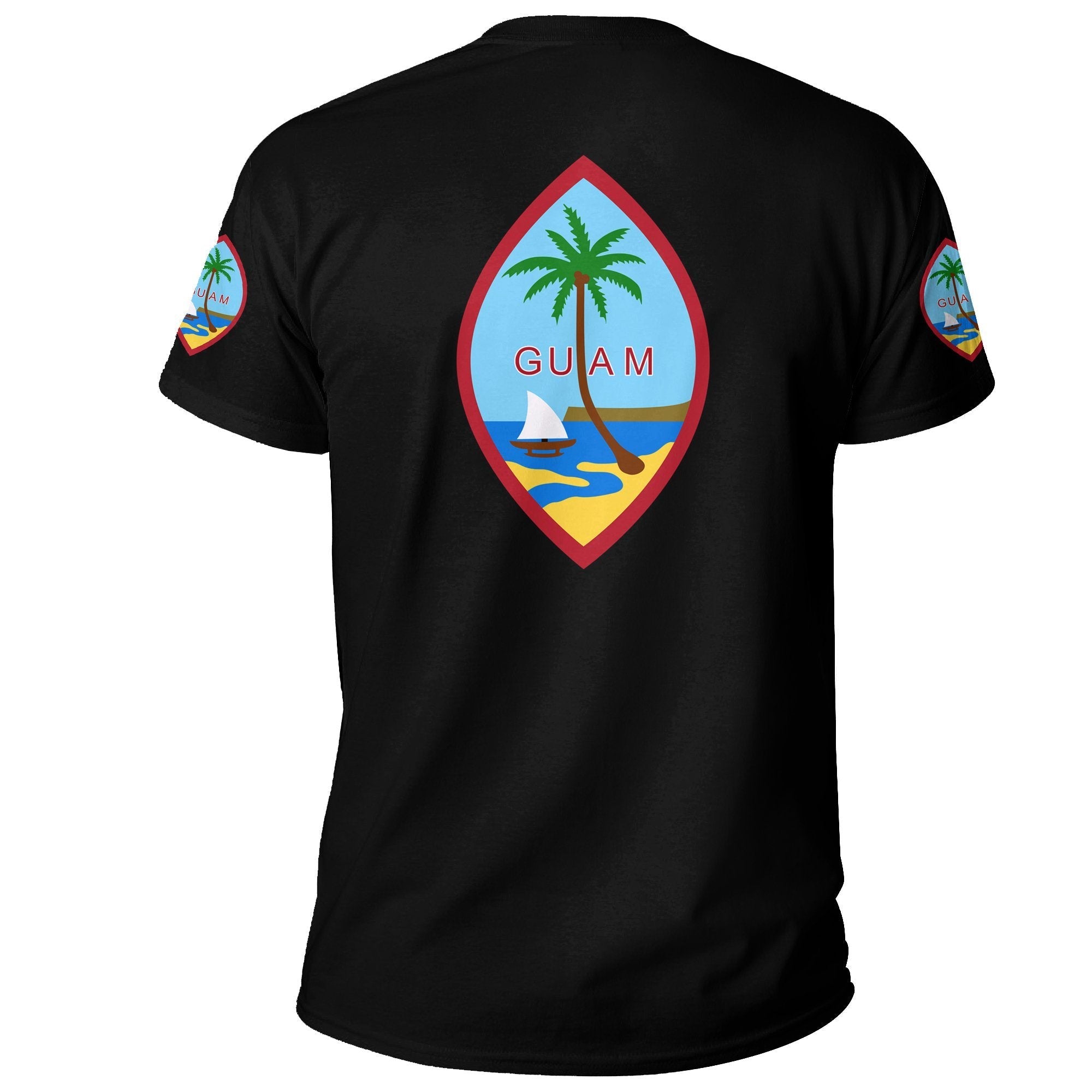 Guam T shirt Heartbeat (Women's/Men's) - Vibe Hoodie Shop