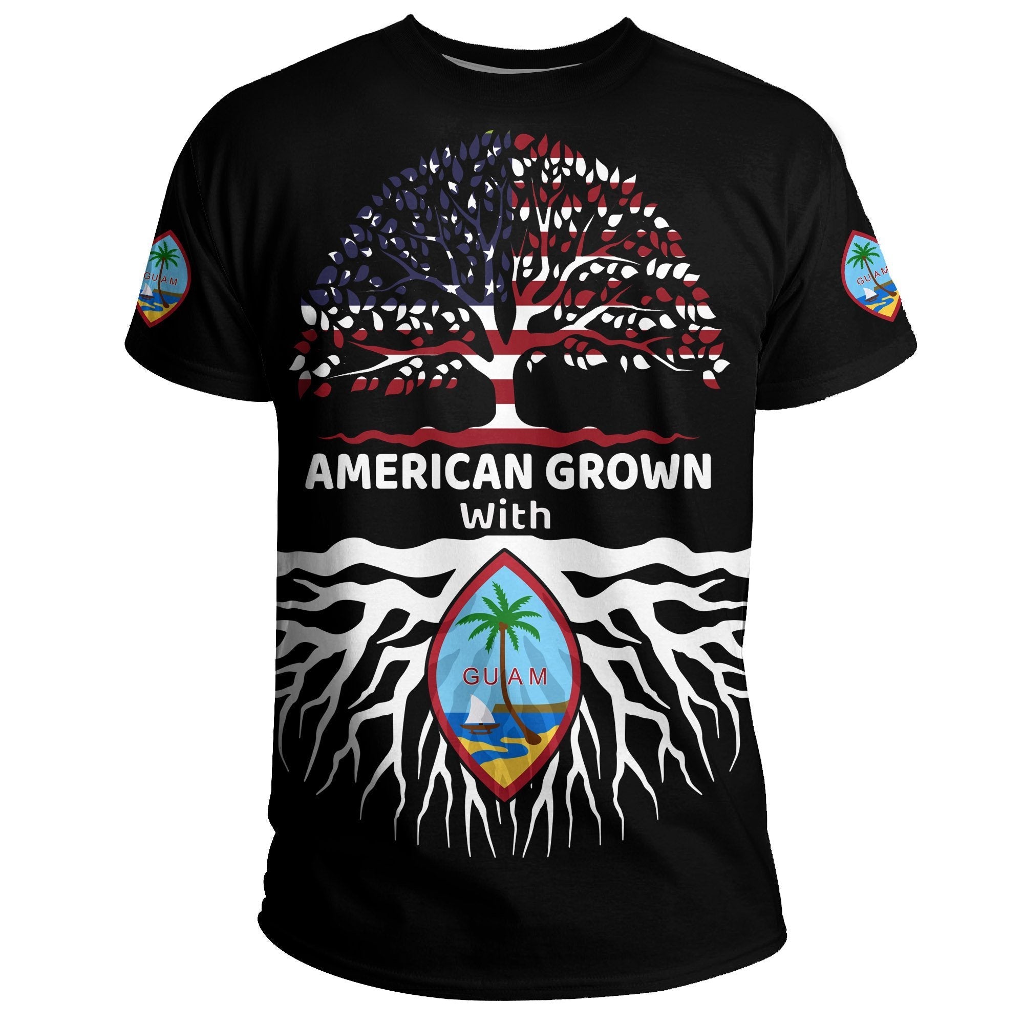 Guam T shirt - American Roots - Vibe Hoodie Shop