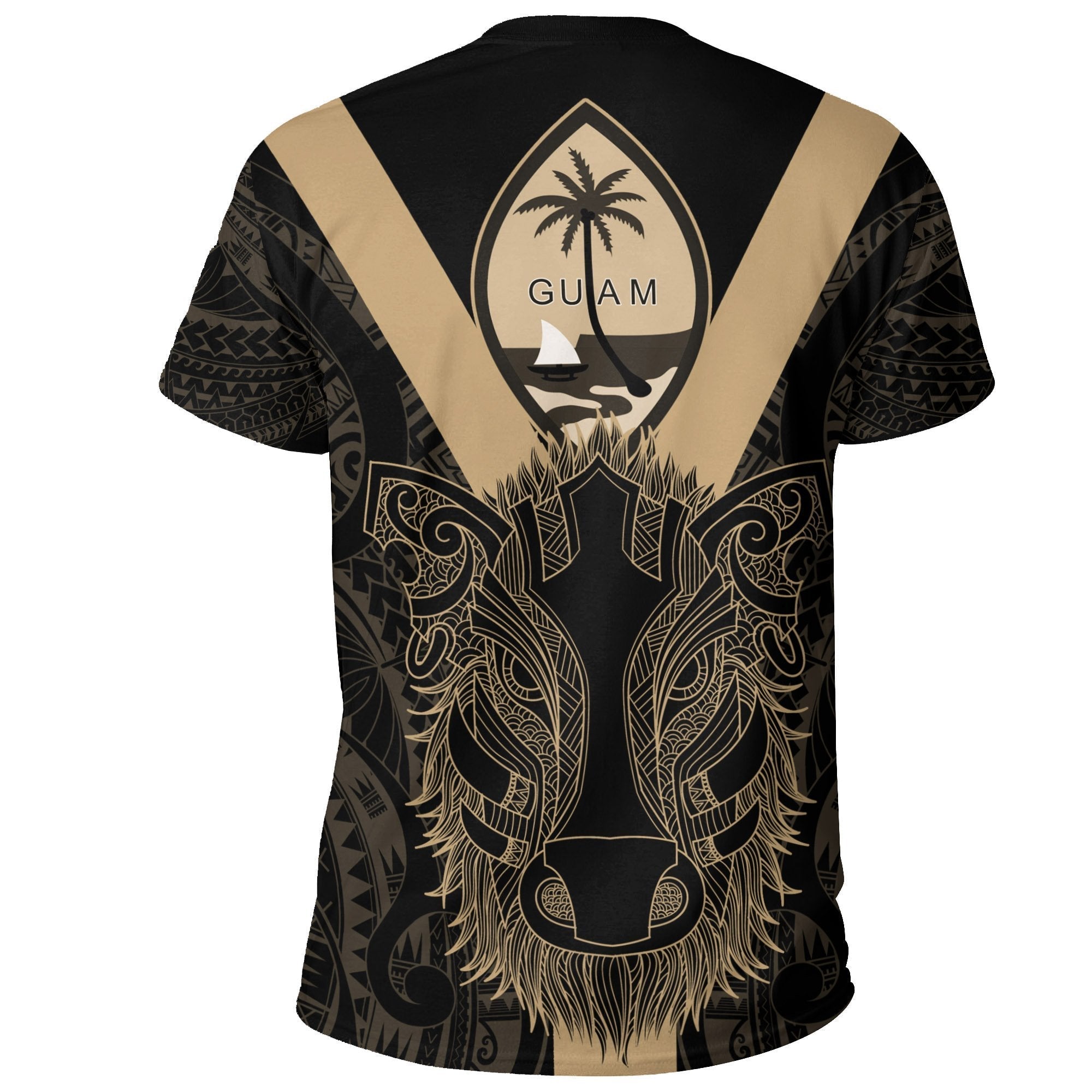 Guam T shirt Wild Boar - Vibe Hoodie Shop