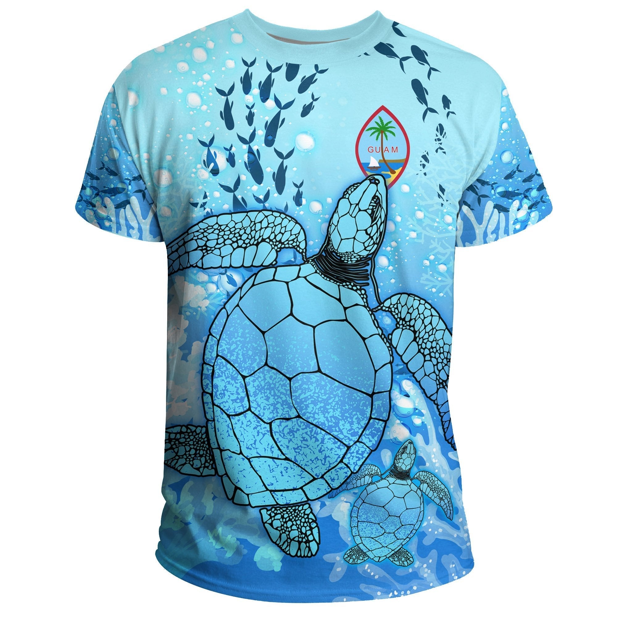 Guam T shirt Ocean Life (Women's/Men's) - Vibe Hoodie Shop