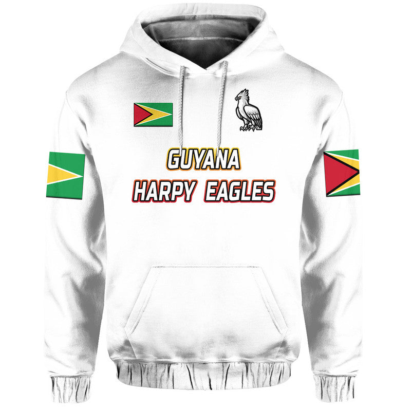(Custom Personalised) Guyana Cricket Harpy Eagles Zip Up And Pullover Hoodie Special Style LT8 - Vibe Hoodie Shop