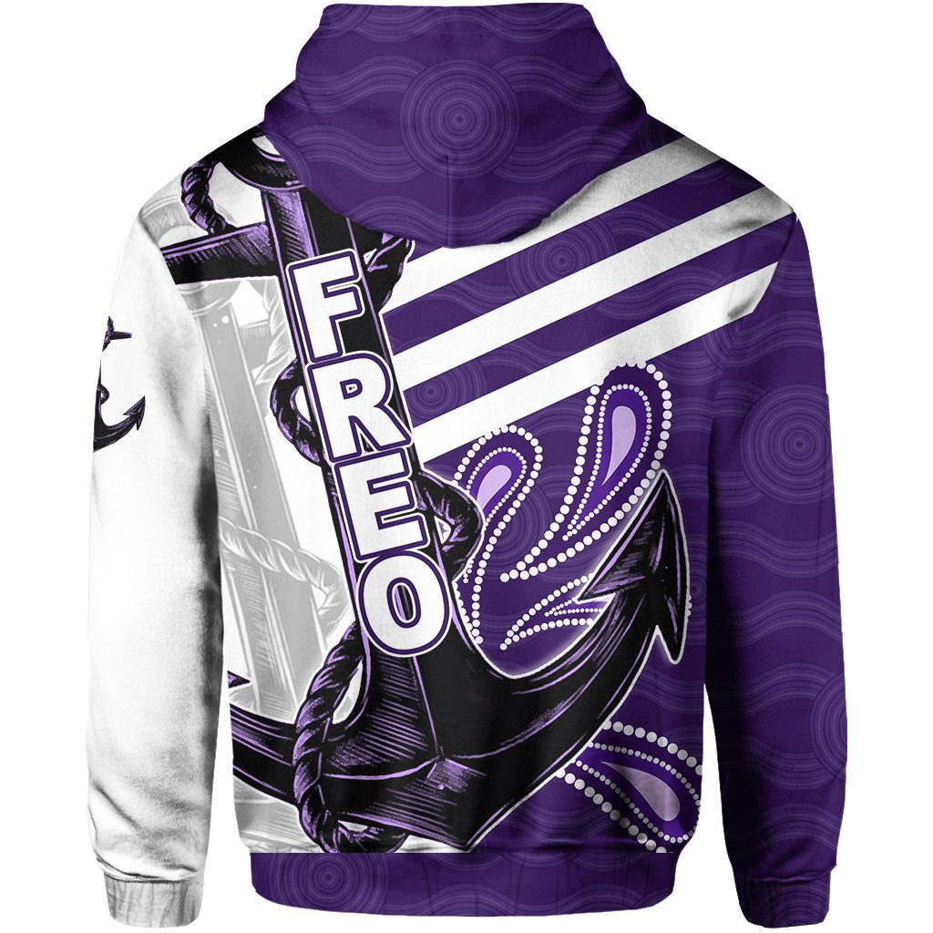 (Custom Personalised) Fremantle Zip Hoodie Freo - Vibe Hoodie Shop